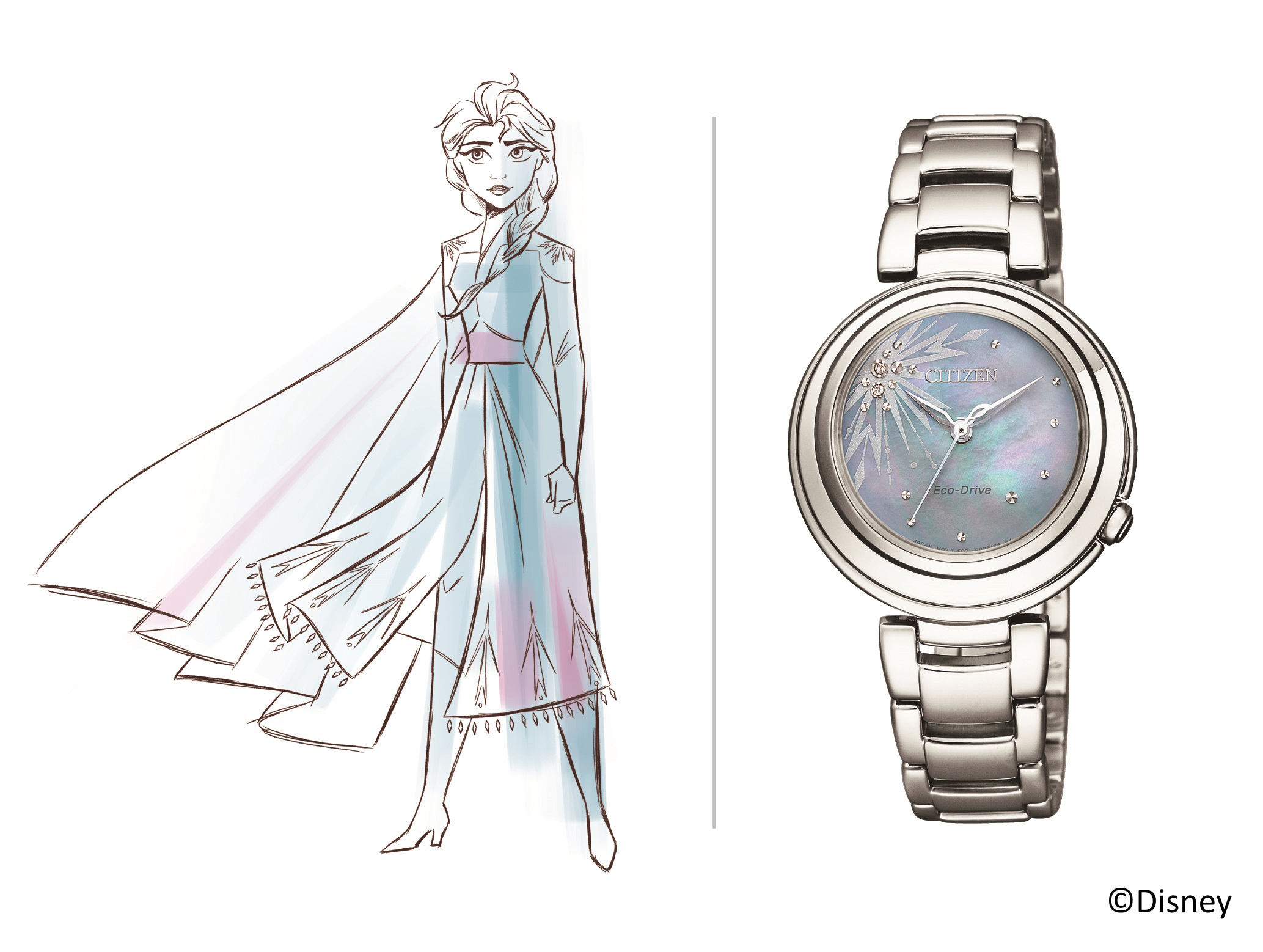 Citizen Lから アナと雪の女王2 をイメージした大人の女性のためのディズニーコレクション発売 トラベル Watch