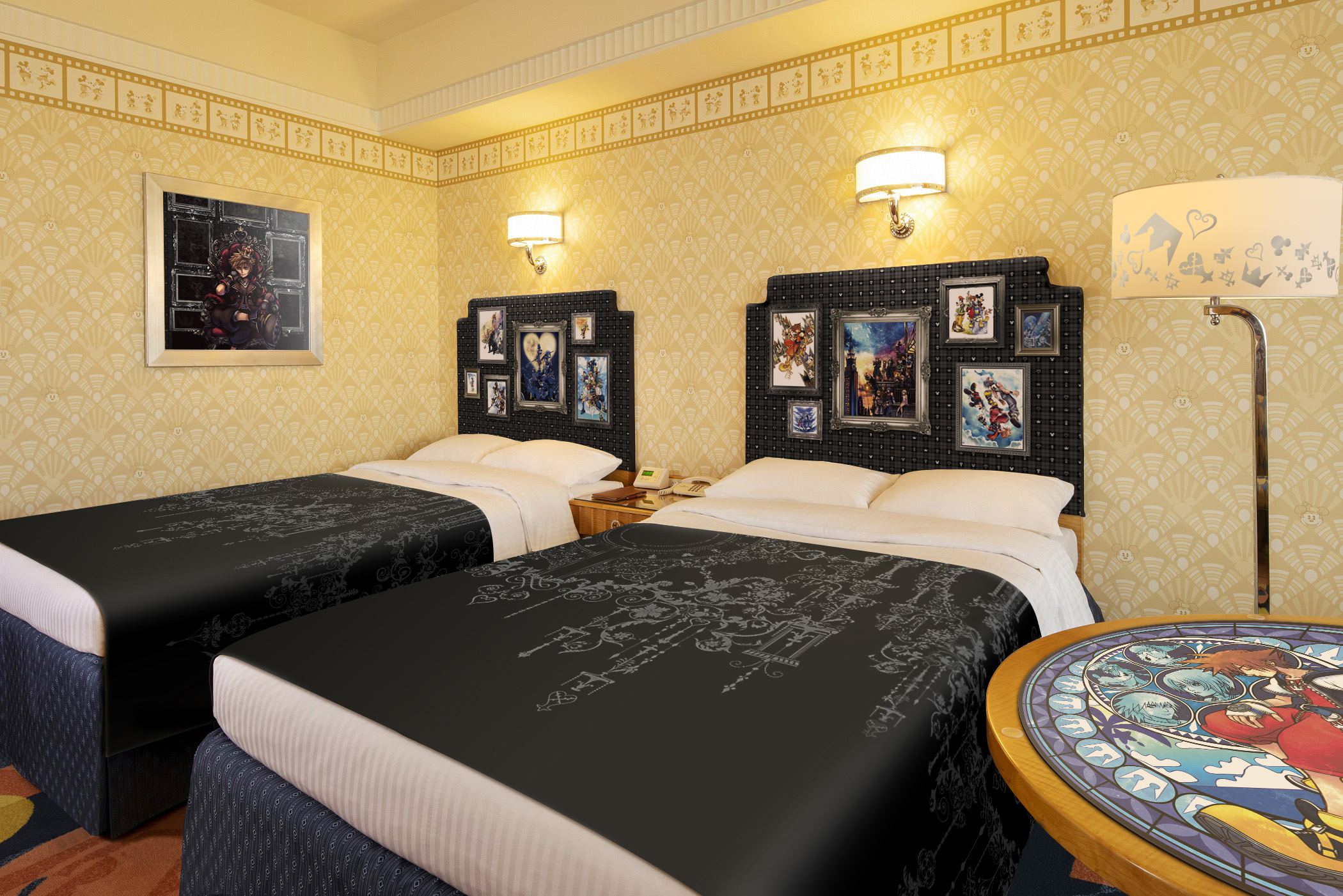 ディズニーアンバサダーホテル、「キングダム ハーツ」の客室が再登場 
