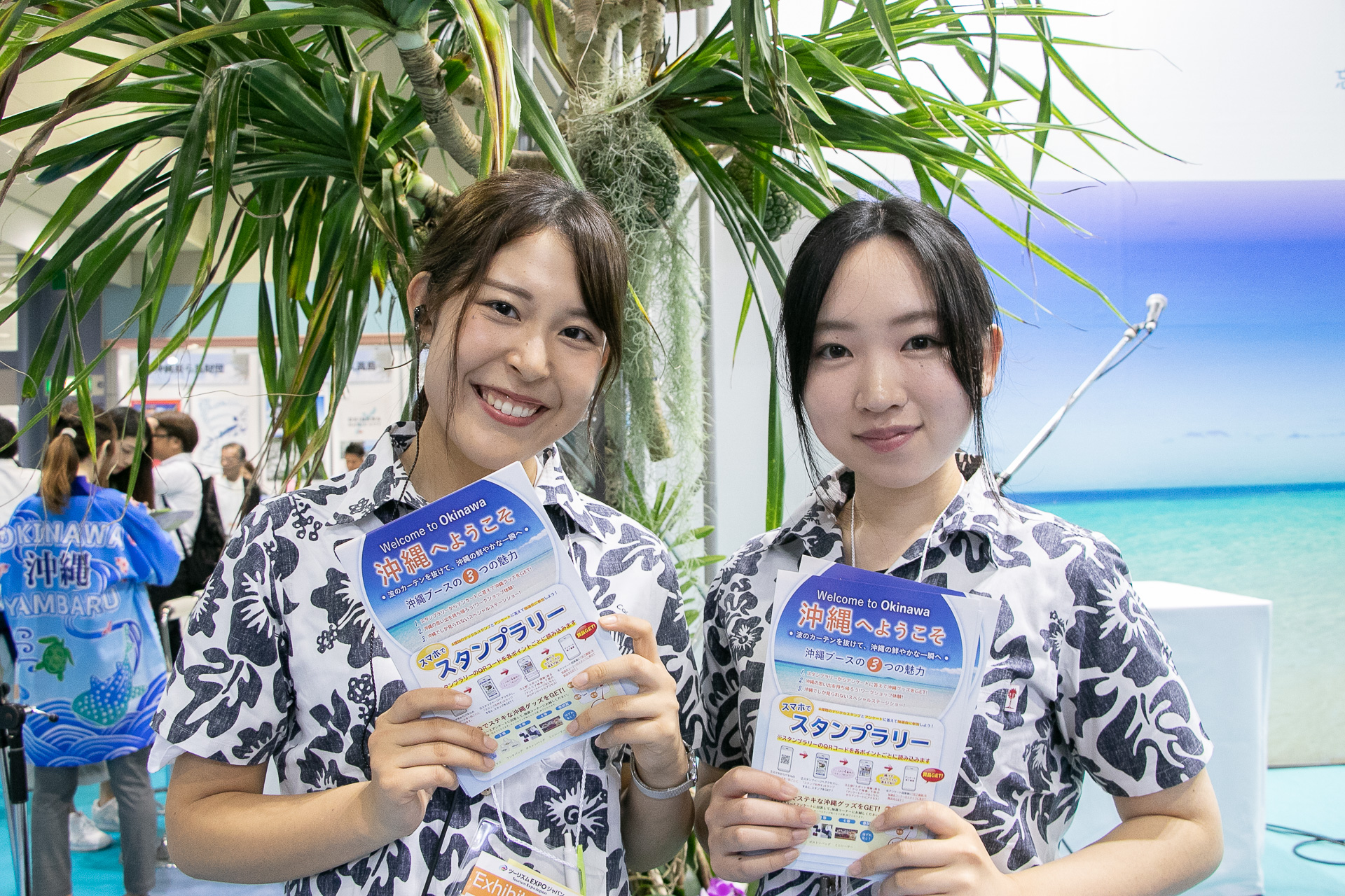 ツーリズムexpo 19 年のツーリズムexpoジャパン開催地 沖縄は エイサーの着付け体験やステージイベントを展開 トラベル Watch