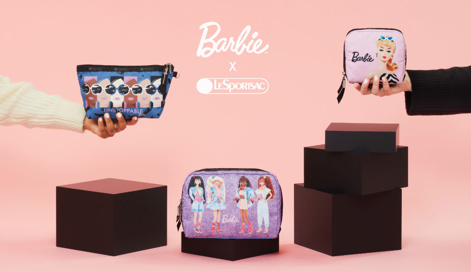 Barbie × Lesportsac バービー × レスポ コラボ バッグ スモールジェニー-