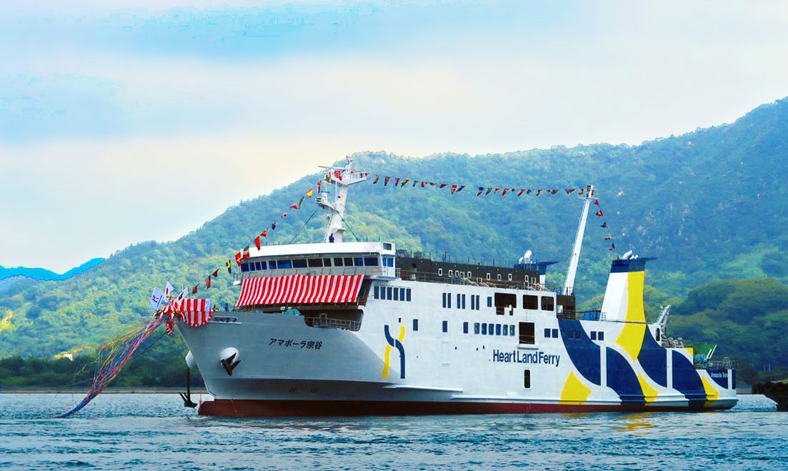 ハートランドフェリー、稚内～利尻島・礼文島航路に新造船「アマポーラ宗谷」を2020年2月4日就航
