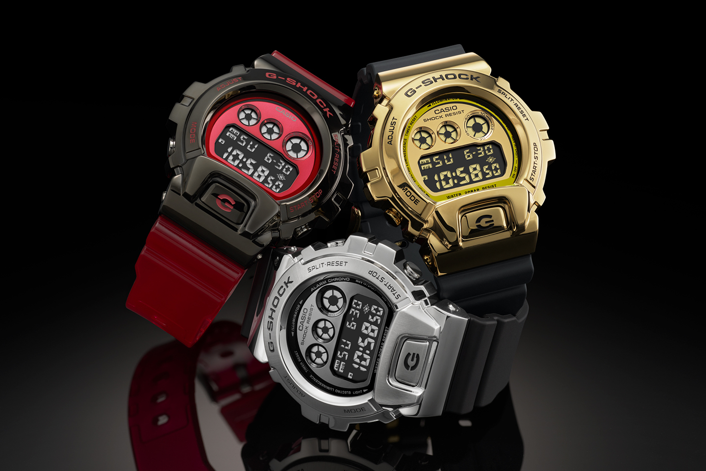 カシオ G-SHOCK DW-8600 他 メンズ 腕時計 3本 まとめ セット