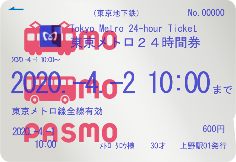 東京メトロ 3月14日から 東京メトロ24時間券 などをpasmoでも利用可能に トラベル Watch