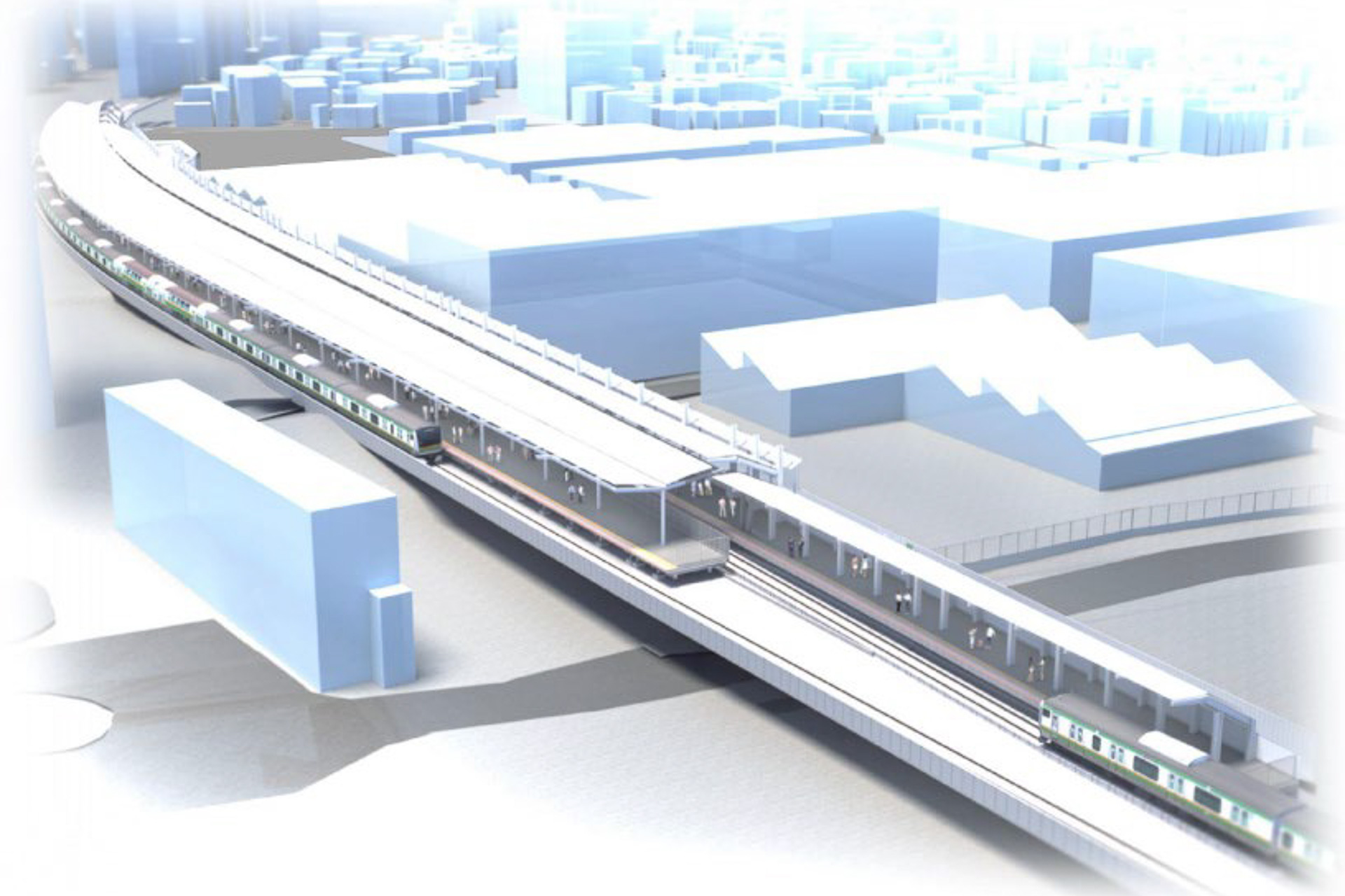 Jr東日本 横須賀線武蔵小杉駅の下りホーム新設に着手 22年度末使用開始 抜本的な混雑緩和対策 として トラベル Watch