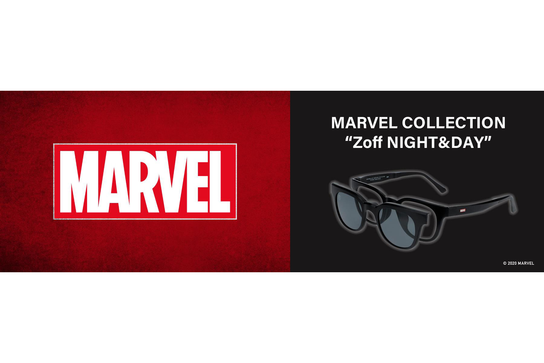 Zoff Marvel作品をモチーフにした Marvel Collection Zoff Night Day 6月19日発売 トラベル Watch