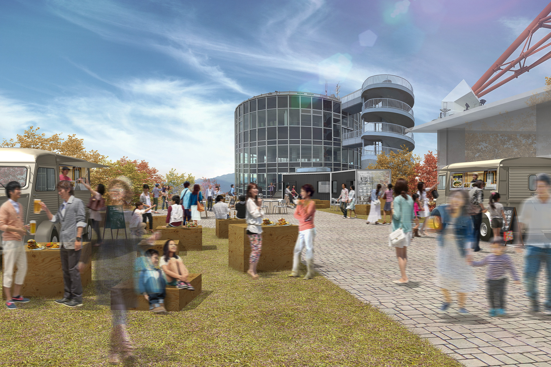 ジャパネット 長崎 稲佐山の山頂で和牛ハンバーガーやクラフトビールを提供する Inasa Top Square トラベル Watch