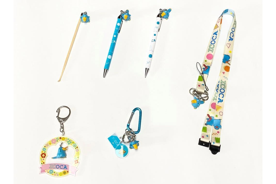 トレインボックス、ICOCAマスコット「カモノハシのイコちゃんグッズ」6