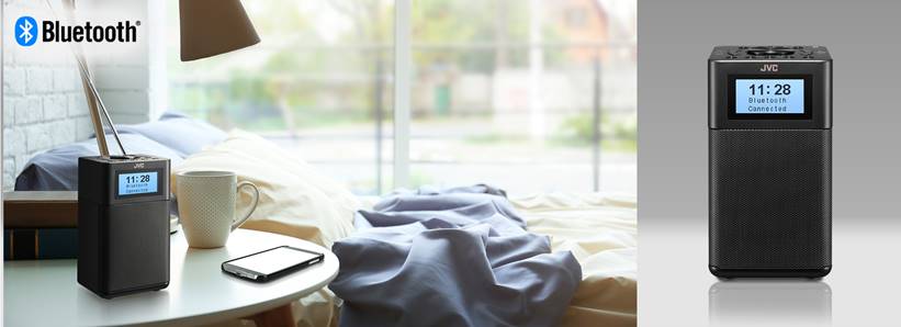 JVCケンウッド、Bluetooth＆乾電池でスマホの音楽もどこでも楽しめる