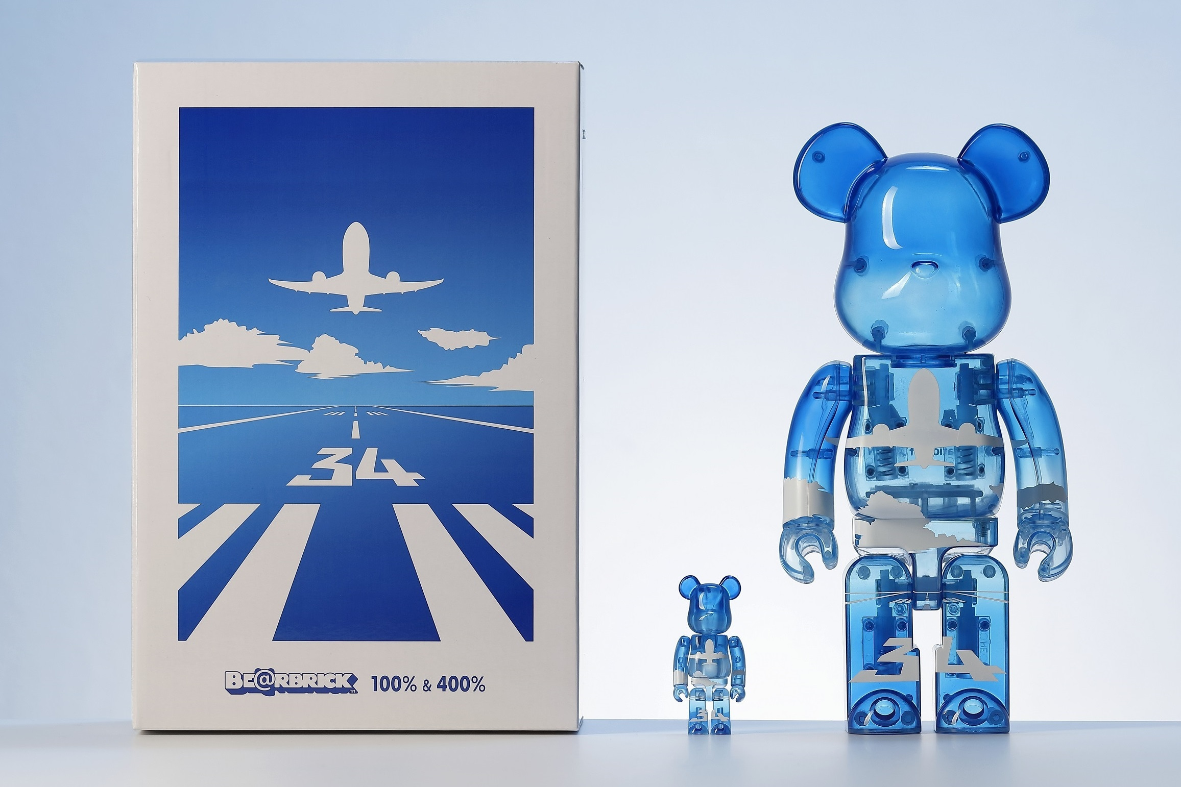 新着商品 FEILER × BE@RBRICK for ANA 100％ 400％ MEDICOM TOYベア