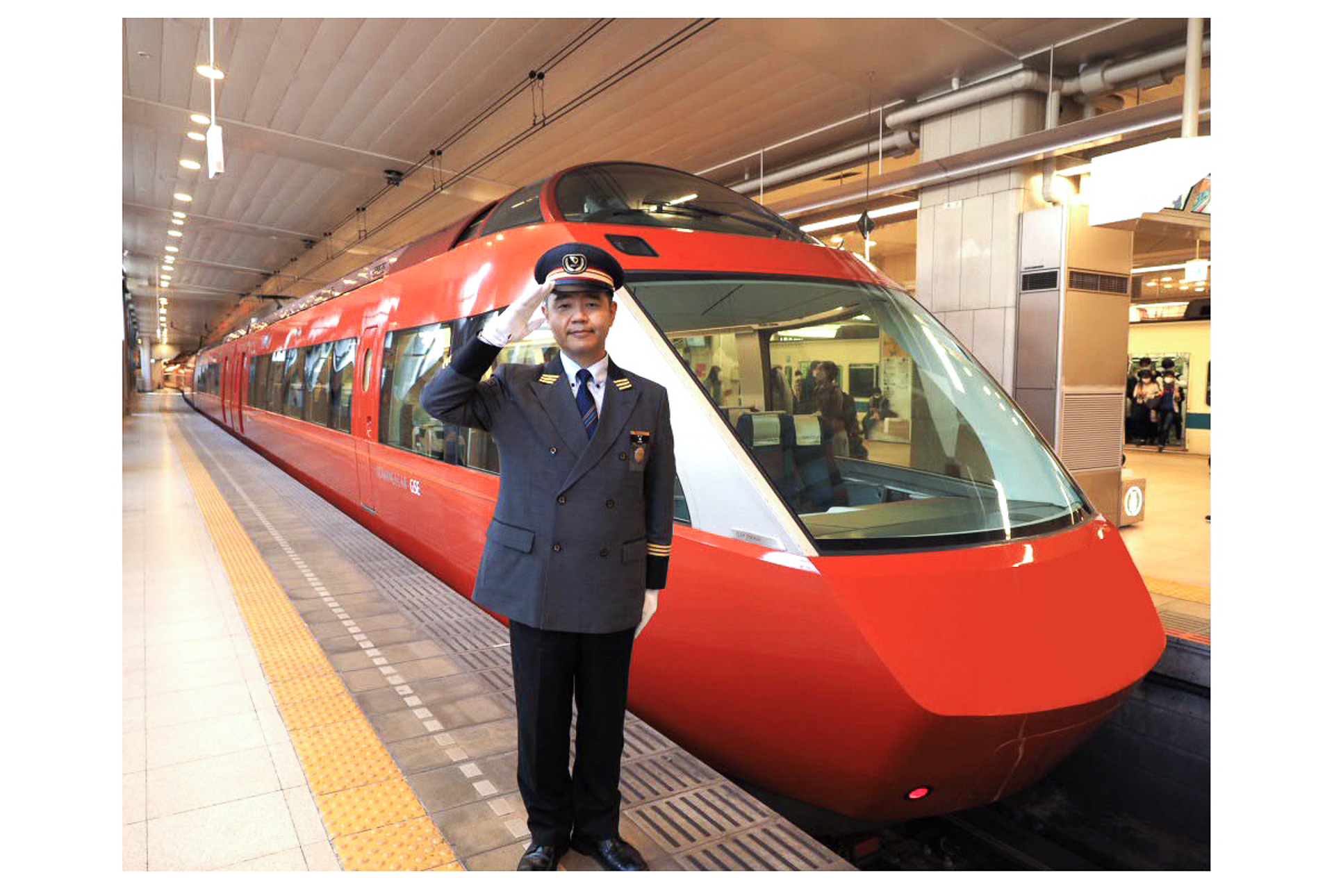 小田急 新宿駅 特急券 売札鞄 カバン かばん 鉄道備品 特急