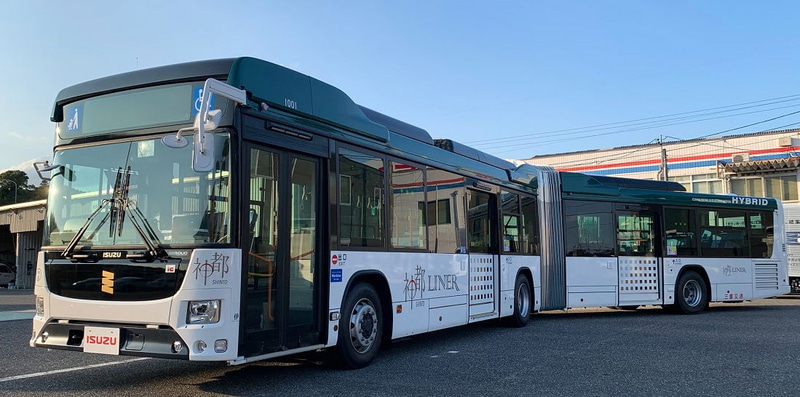 早い者勝ち】 三重交通 神都LINER 連節バス-