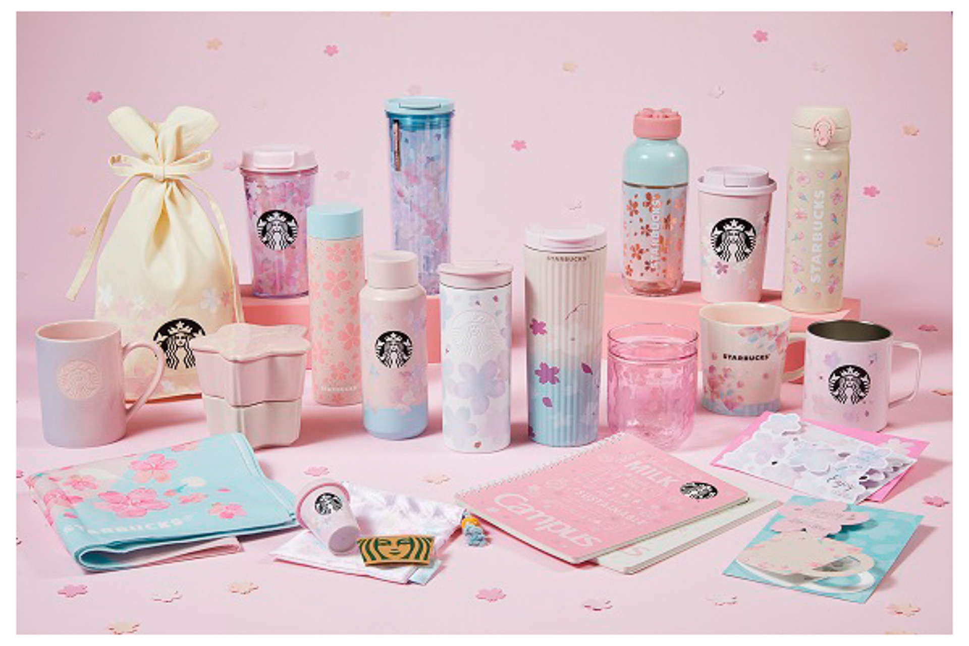 STARBUCKS スタバ さくら グラス 2個 2021 桜キッチン/食器