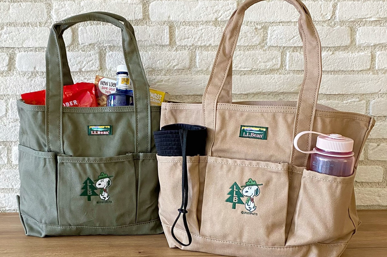 L.L.Bean PEANUTS スヌーピー コラボトートバッグ-