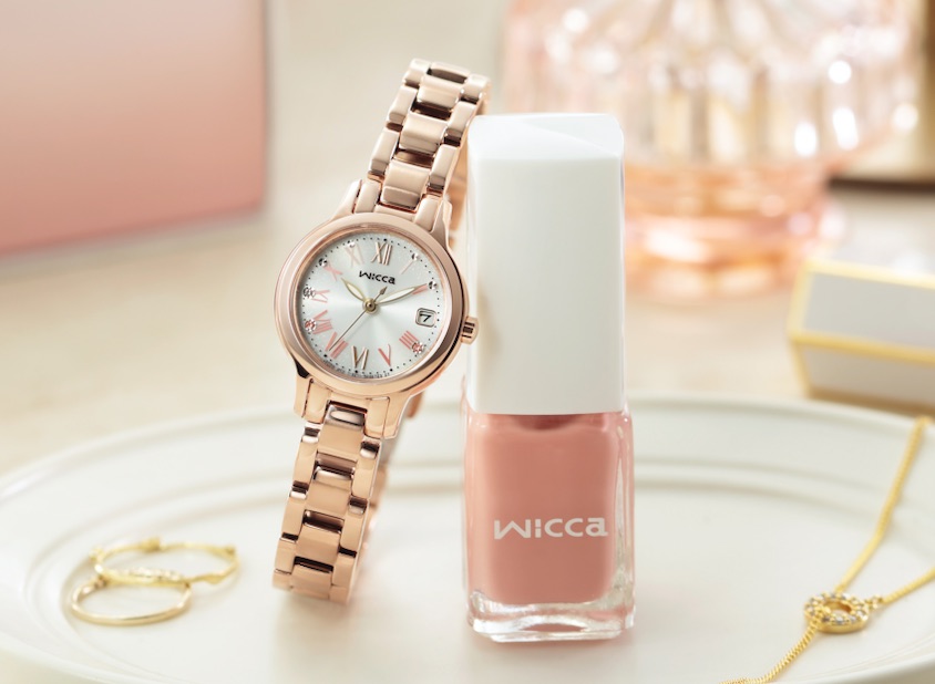 CITIZEN Wicca ソーラーテック春限定モデル レディース シチズン、「wicca」からソーラーテック春限定モデル - トラベル Watch