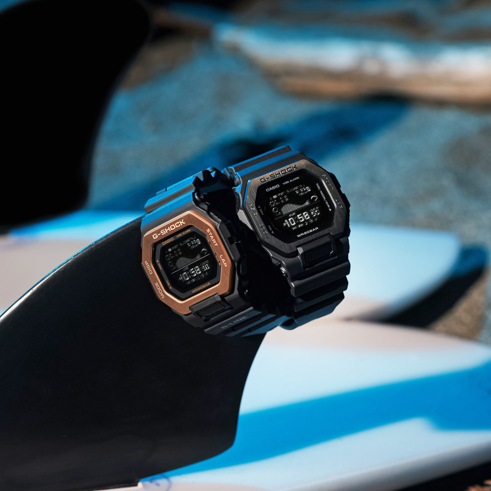 G Shock サーファー向けモデルに夜をイメージした新色 トラベル Watch