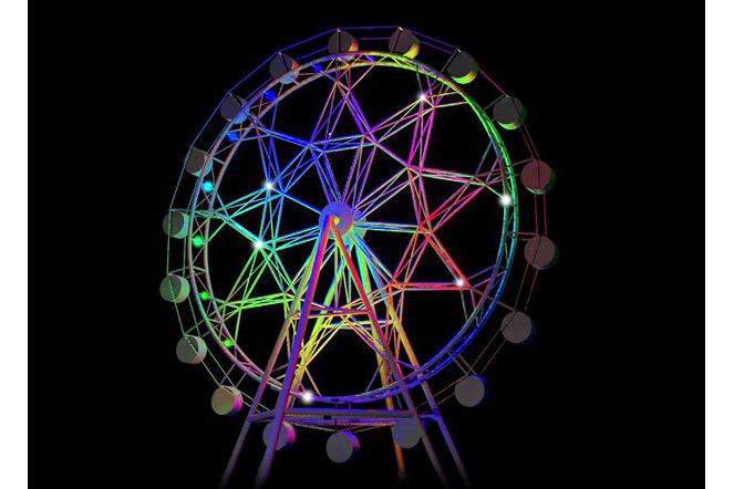 旧みさき公園 大阪 の観覧車が那須へ 那須高原りんどう湖ファミリー牧場で7月17日オープン トラベル Watch