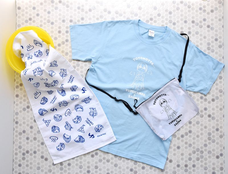 ゆるキャン△」アイテムから温泉をテーマにしたTシャツ、手ぬぐい