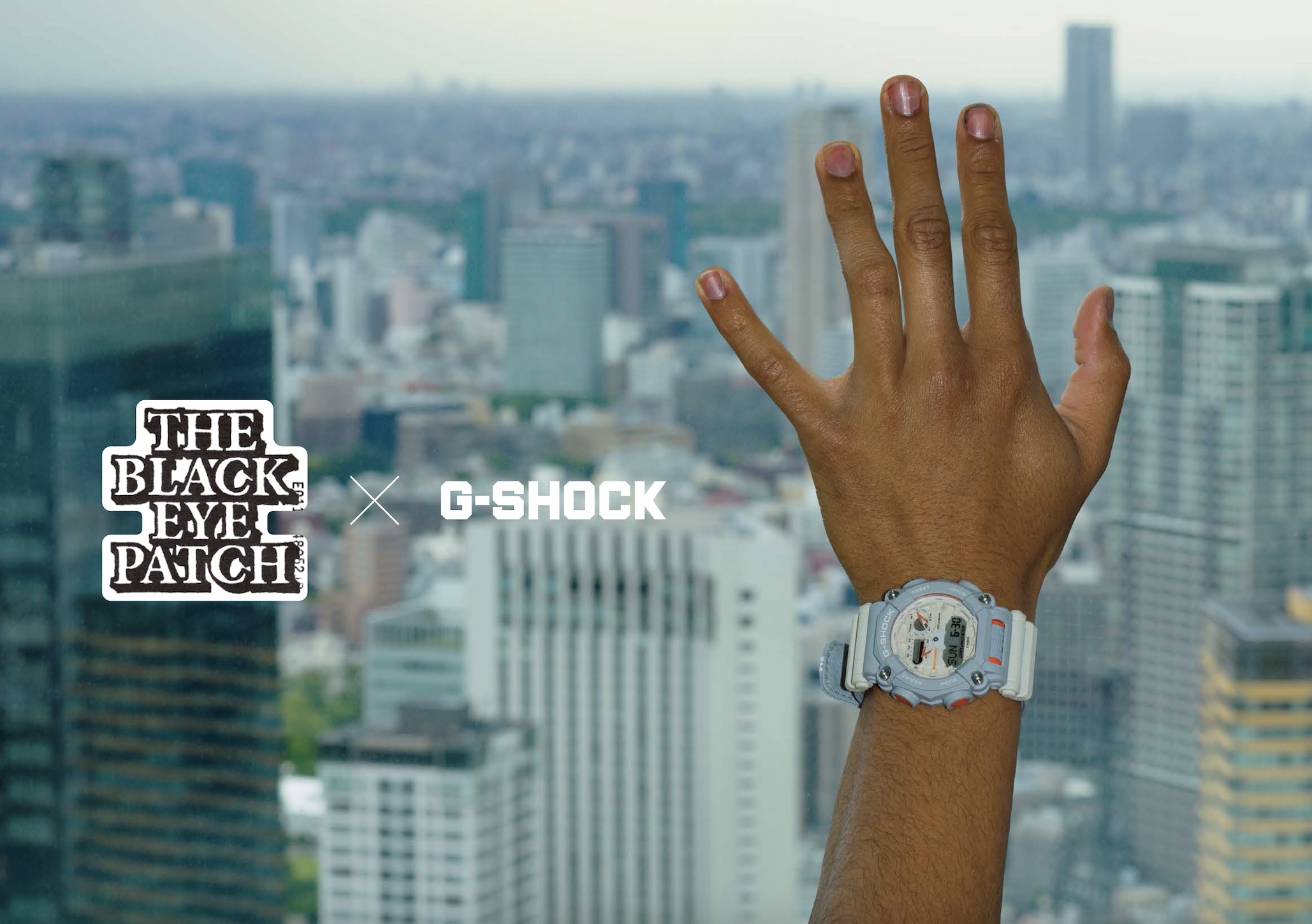 G-Shock by Casio x Black Eye Patch 腕時計