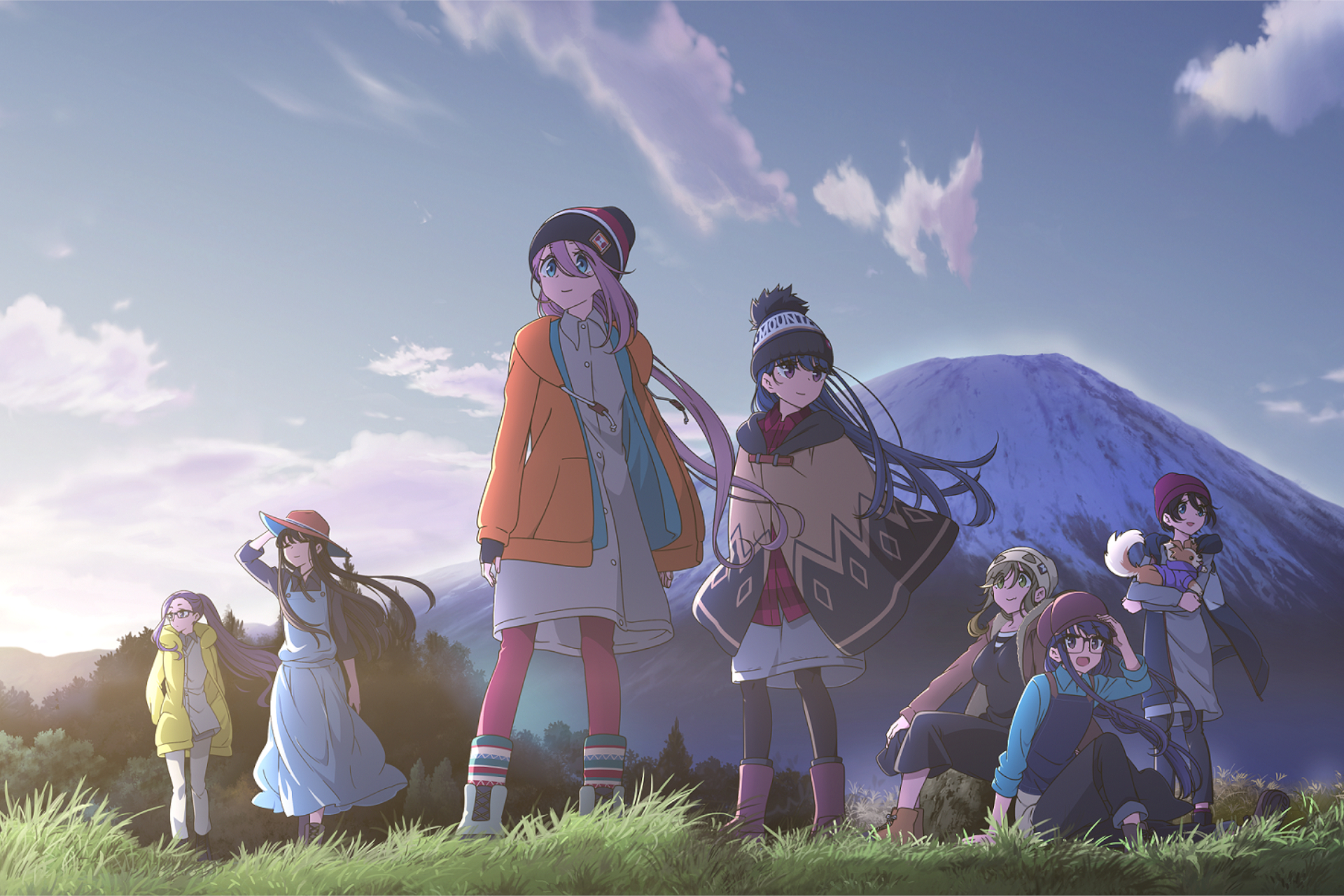 PICA富士西湖で「ゆるキャン△」の世界を堪能。おそろいのアイテムで