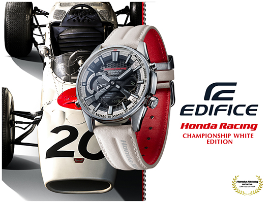 ✨未使用✨カシオ EDIFICE Honda Racingコラボ2018 カシオ、EDIFICEと「Honda Racing」のコラボモデル、10月15日発売