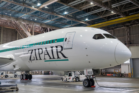 ZIPAIR、成田～シンガポールを週3往復に増便。12月1日から - トラベル