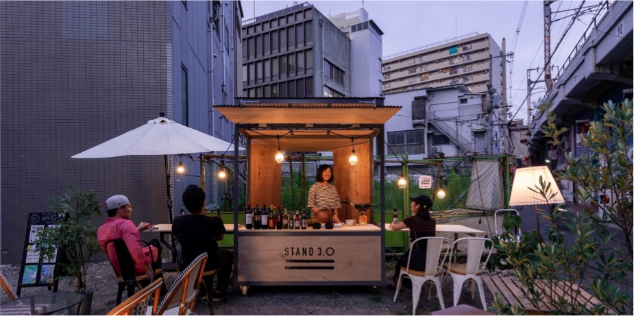 JR西日本、大津駅北口に屋台マルシェ＆バルが集う「大津えきテラス