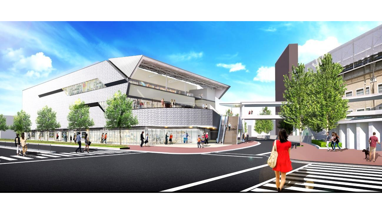 阪神甲子園球場の隣に商業施設 甲子園プラス 22年3月開業 テナント決定 トラベル Watch