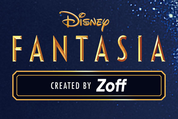 Zoff ディズニーコレクションに ファンタジア メガネケースとメガネ拭き付き トラベル Watch