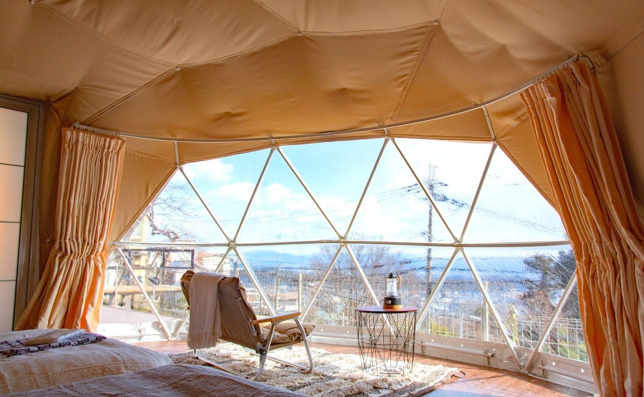 奈良県生駒市にグランピング施設「glampark おかげ楼」開業 - トラベル