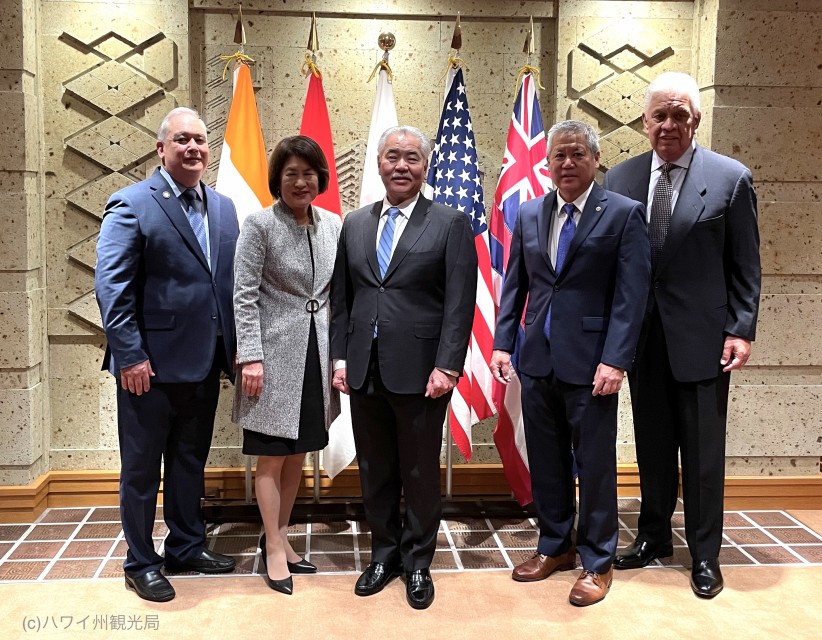 ハワイ州知事が来日。交流再開に向けた日本政府訪問と経済回復・再生