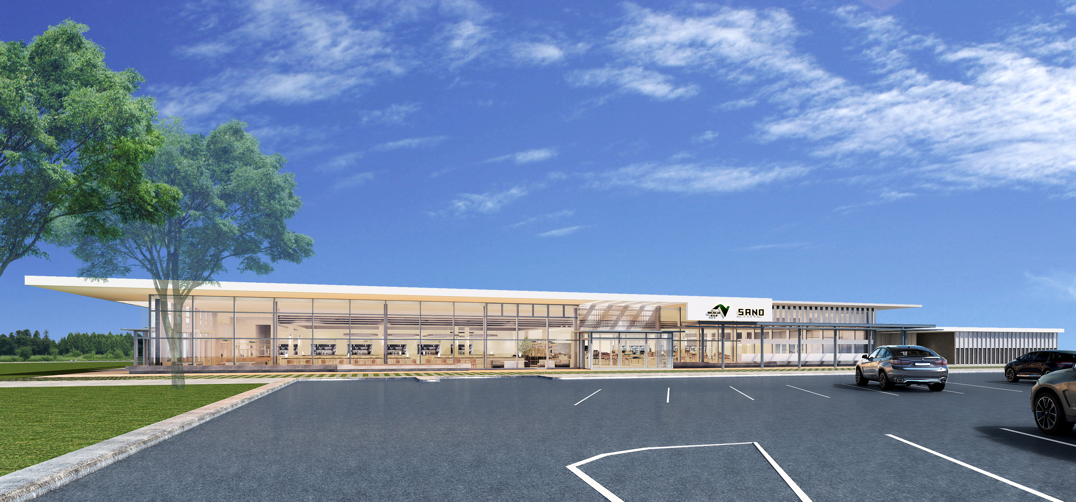 佐野 佐野SAが「ドラマチックエリア佐野」に。下り線を7月13日先行