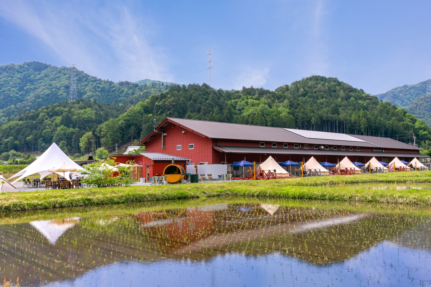 京都府南丹市に 美山グランピング かやグラ 8月オープン トラベル Watch