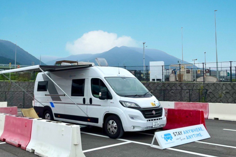 鈴鹿paに初の車中泊スポット Rvステーション鈴鹿pa を期間限定オープン 1台20円で電源利用可 トラベル Watch