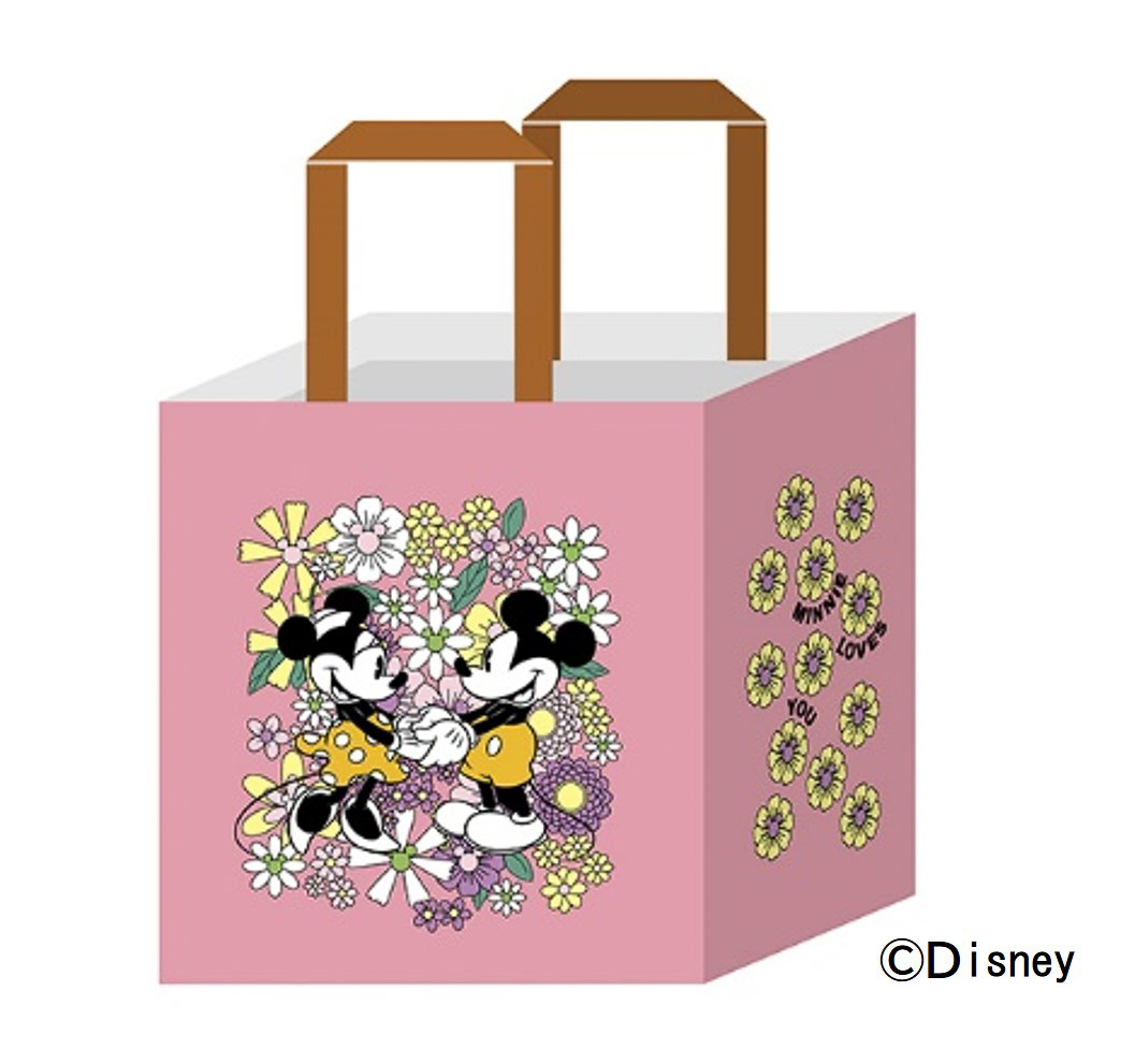 イオン、ディズニーデザインのマイバッグ/お買い物袋。ミッキー