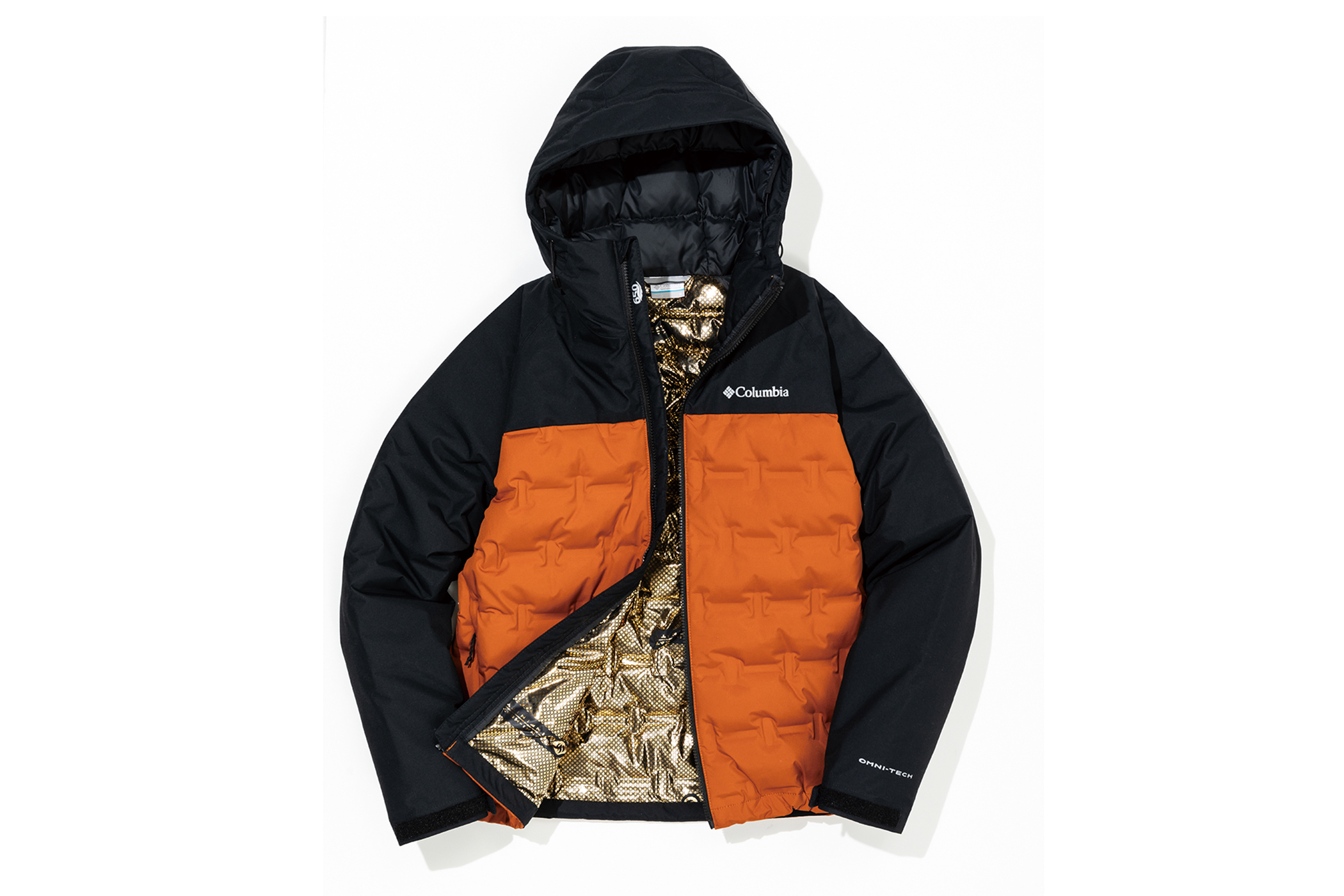 コロンビア、反射蓄熱のダウンジャケット「GRAND TREK II DOWN HOODED