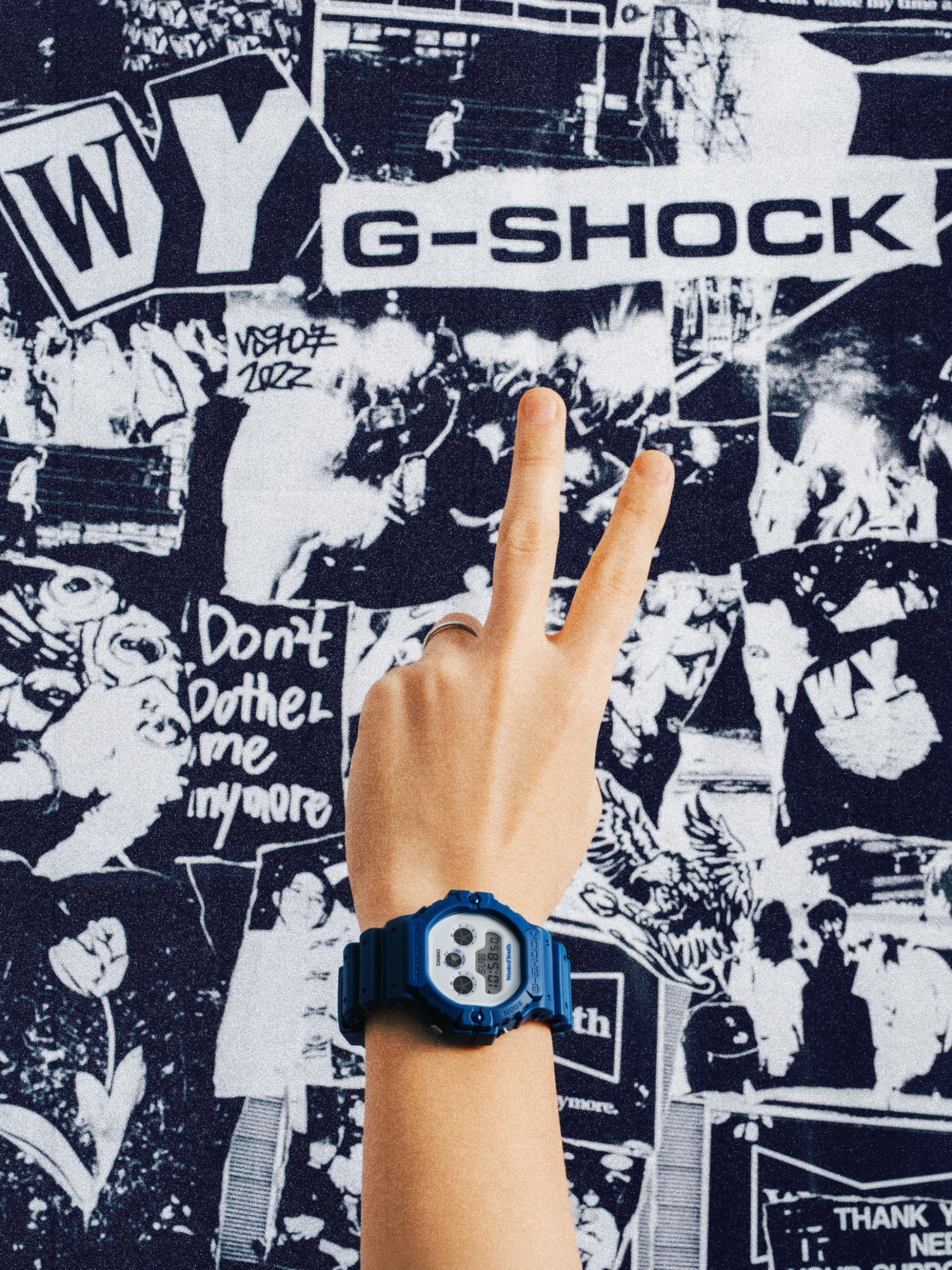 wasted youth g-shock パーカー