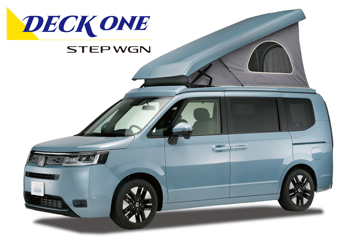 【大幅値下げ】ホンダ ステップワゴン（RF5）キャンピング仕様・ルーフテント付き ポップアップルーフ装備のキャンピングカー「POPJOY」、新モデル