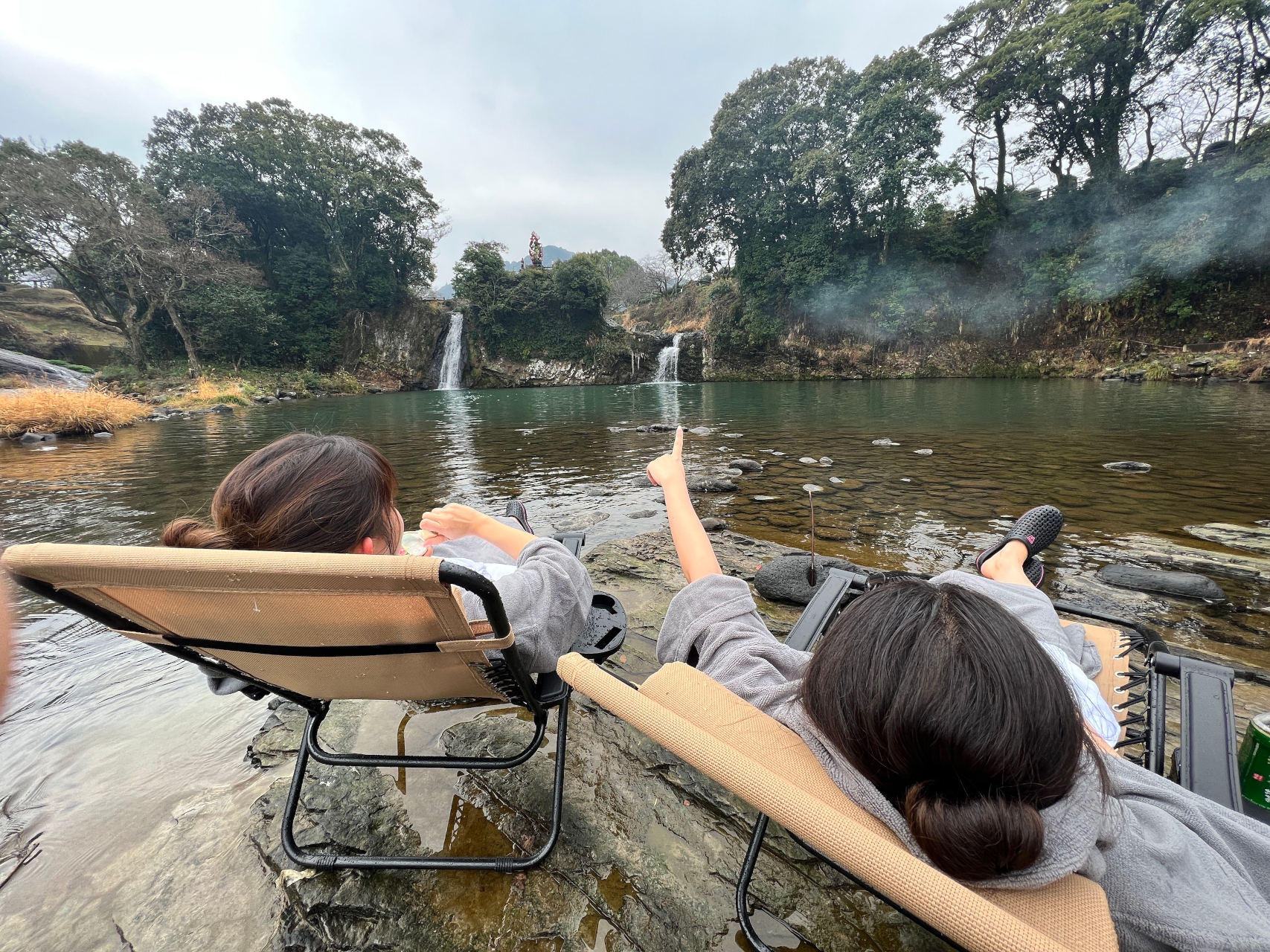 佐賀県・嬉野温泉「轟の滝公園」に滝サウナできるキャンプ場。お茶の