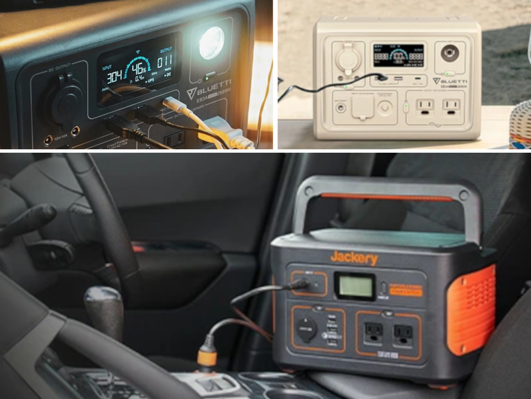 お話中】ポータブル電源 車中泊や災害対策に