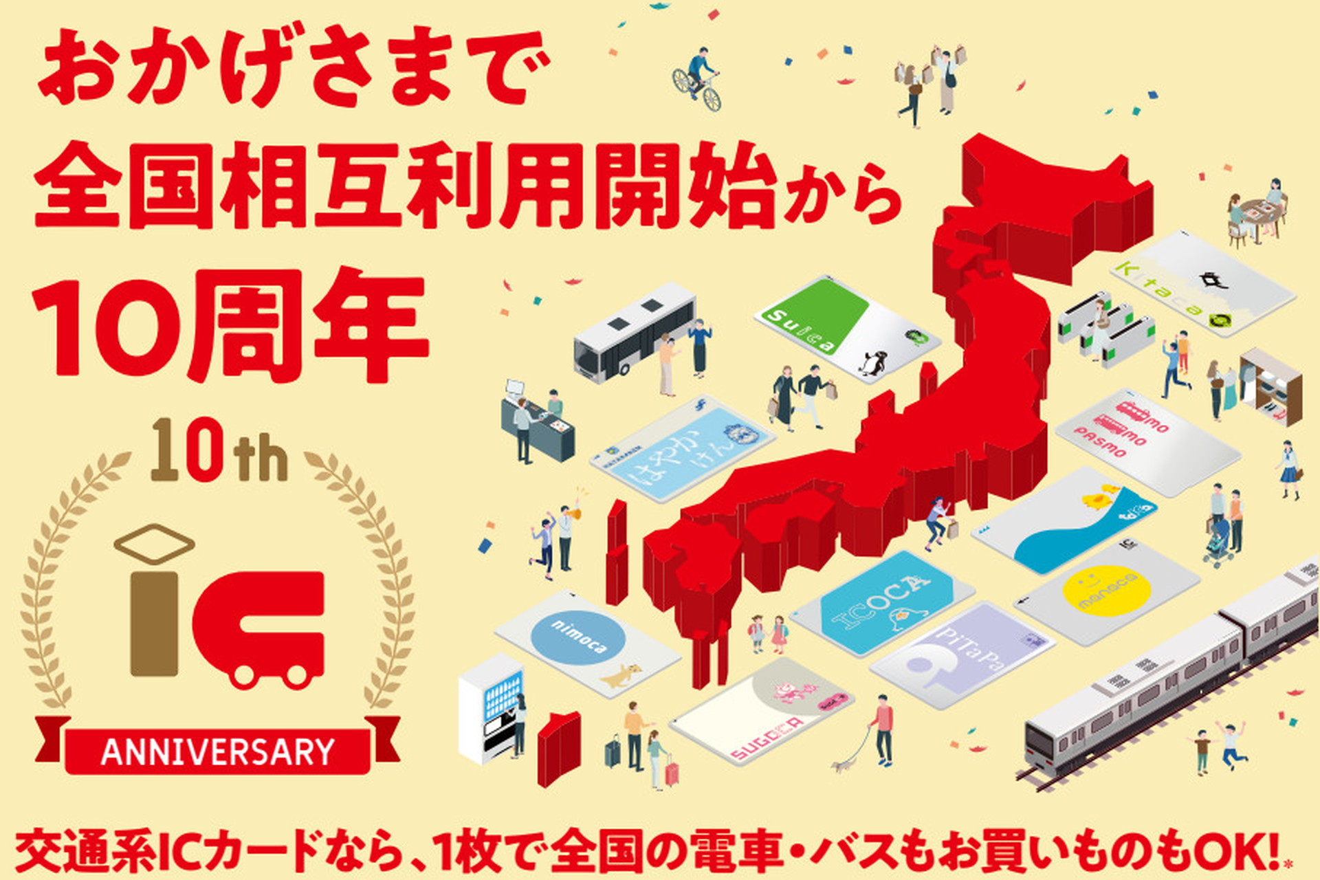 鉄道博物館で交通系ICカード全国相互利用10周年記念イベント。親子工作 ...