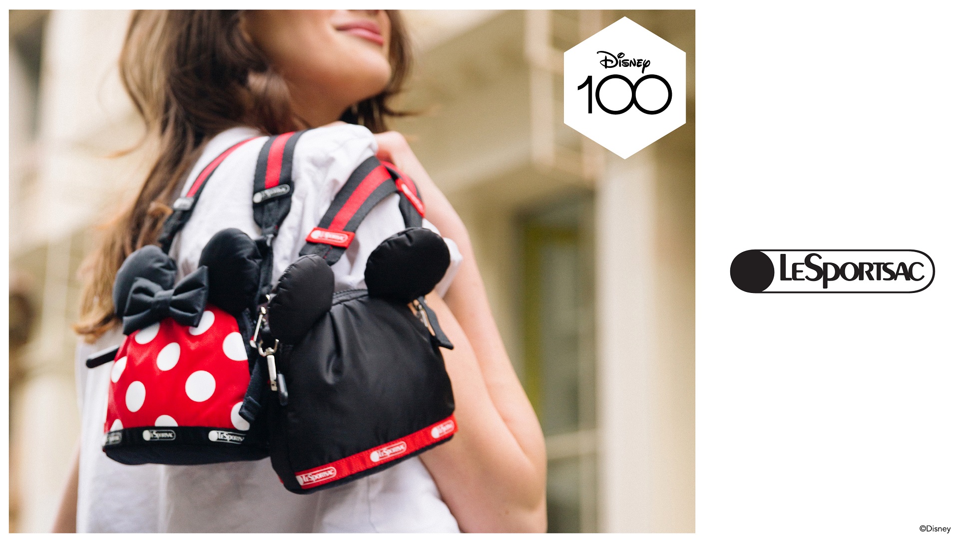 激レア品 レスポートサック Disney100周年 限定 ボディバック - www