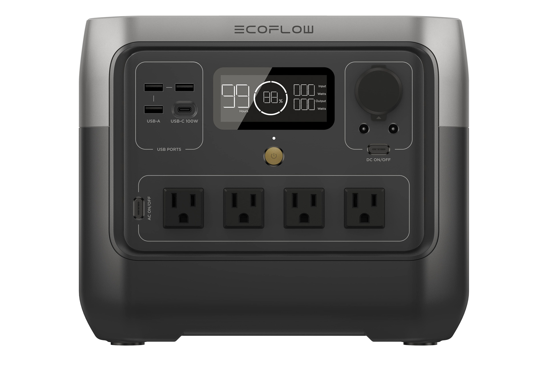 直営店に限定 EcoFlow ポータブル電源 RIVER Pro バッテリー/充電器