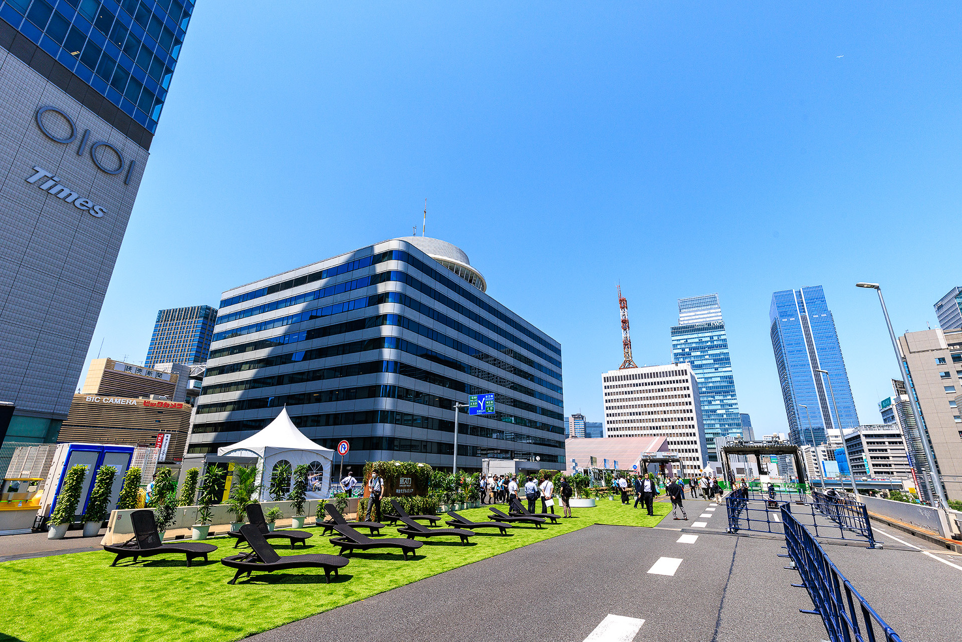 廃止決定の東京高速道路（KK線）が遊歩道に。「Tokyo Sky Corridor