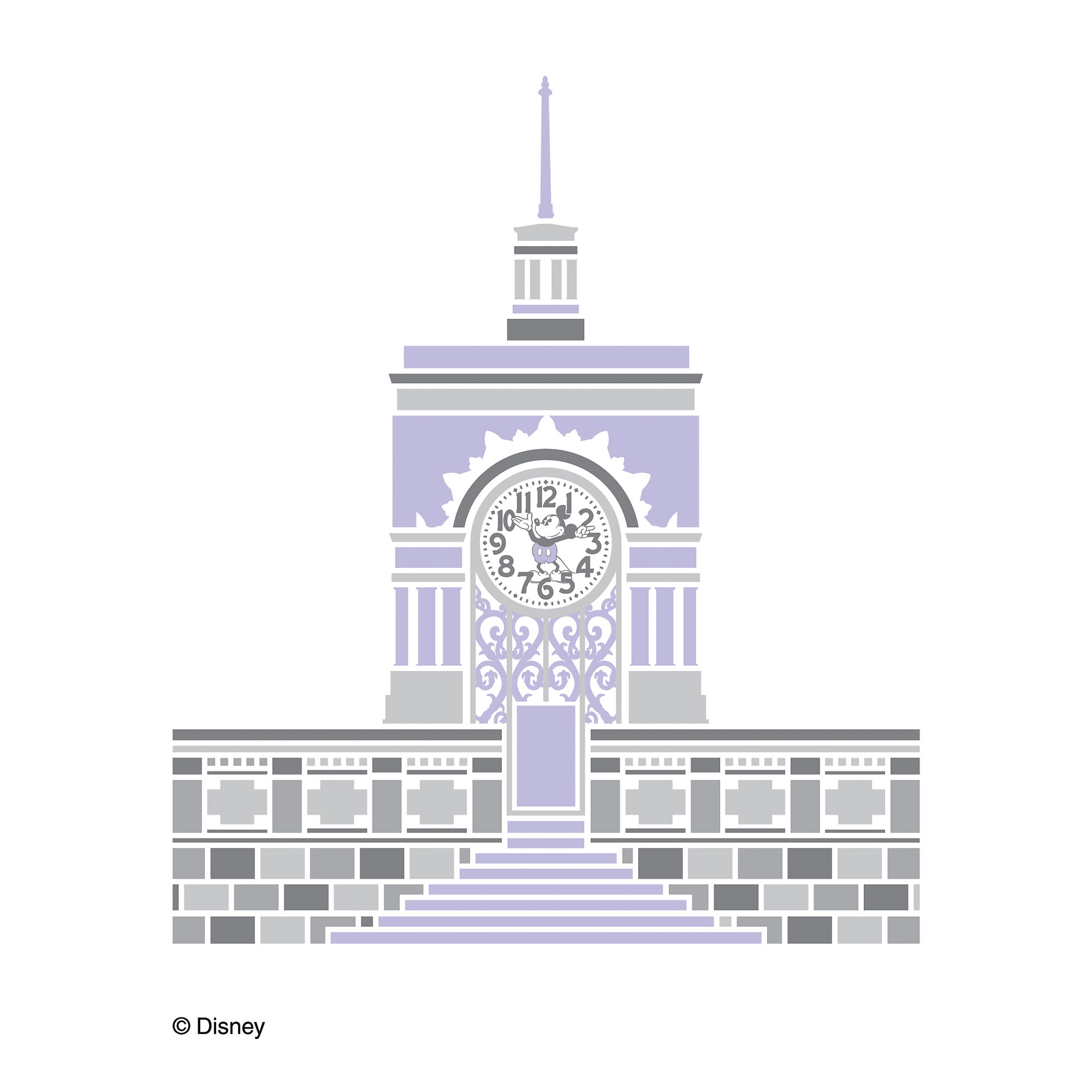 ディズニー100×銀座・和光、シンボルの時計塔にミッキーマウスが期間限定で登場！ 抽選で屋上招待も - トラベル Watch