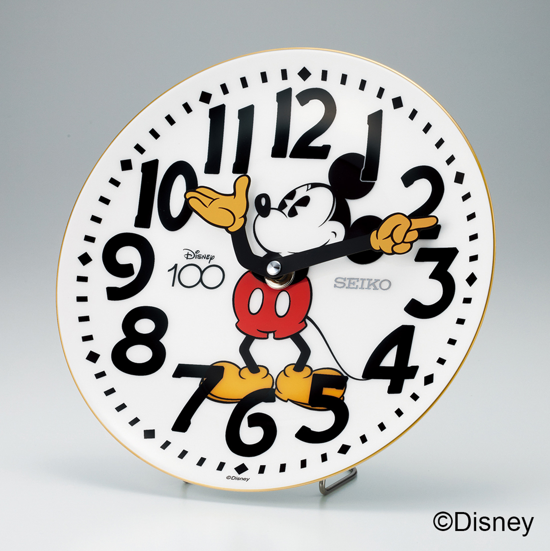 銀座のシンボルがミッキーマウスデザインに！ 限定絵皿時計でおうちを