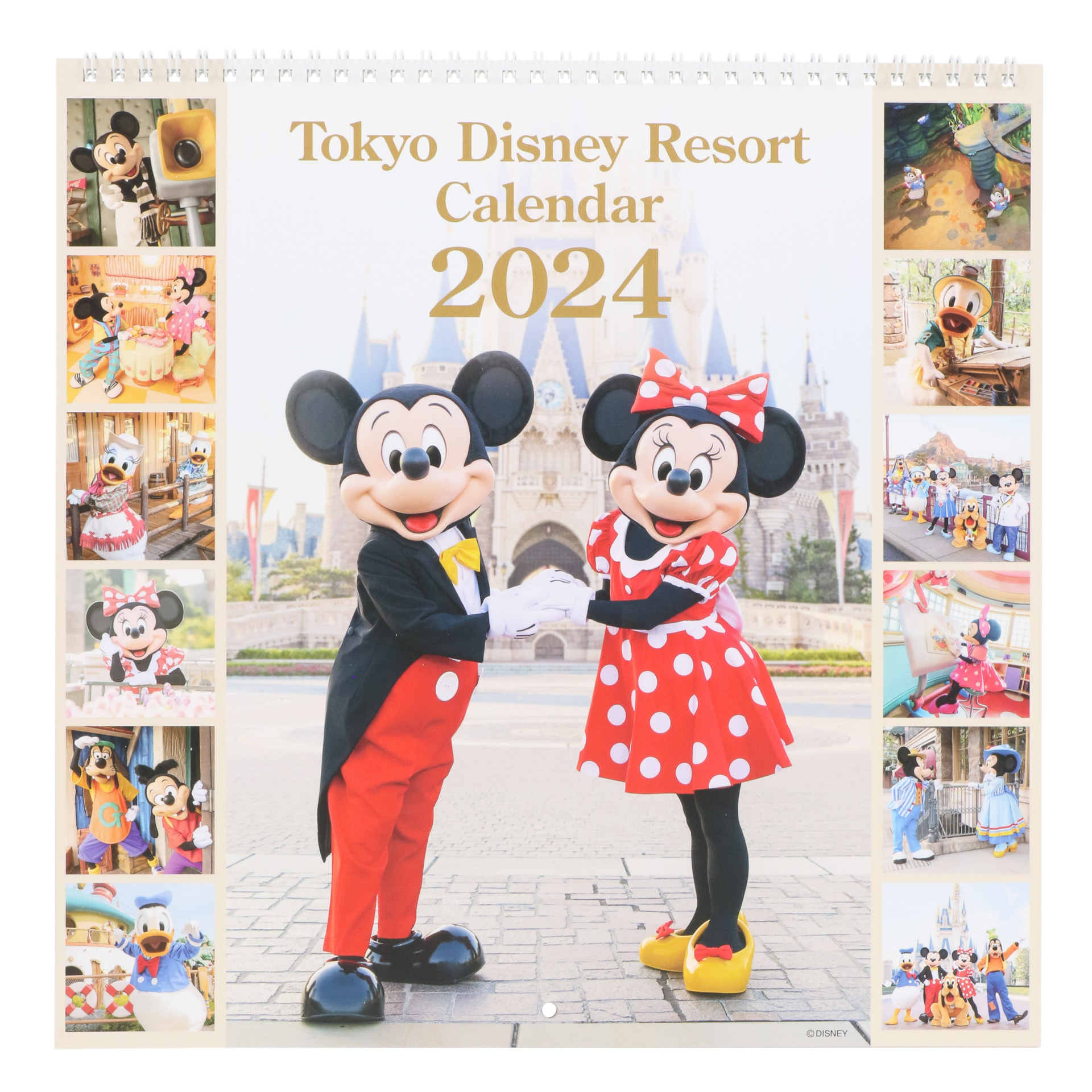 2024年を超先取りっ！ 東京ディズニーリゾート2024年カレンダーは卓上