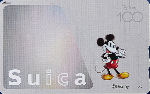 その他ディズニー100周年 記念 Suica Disney mickey