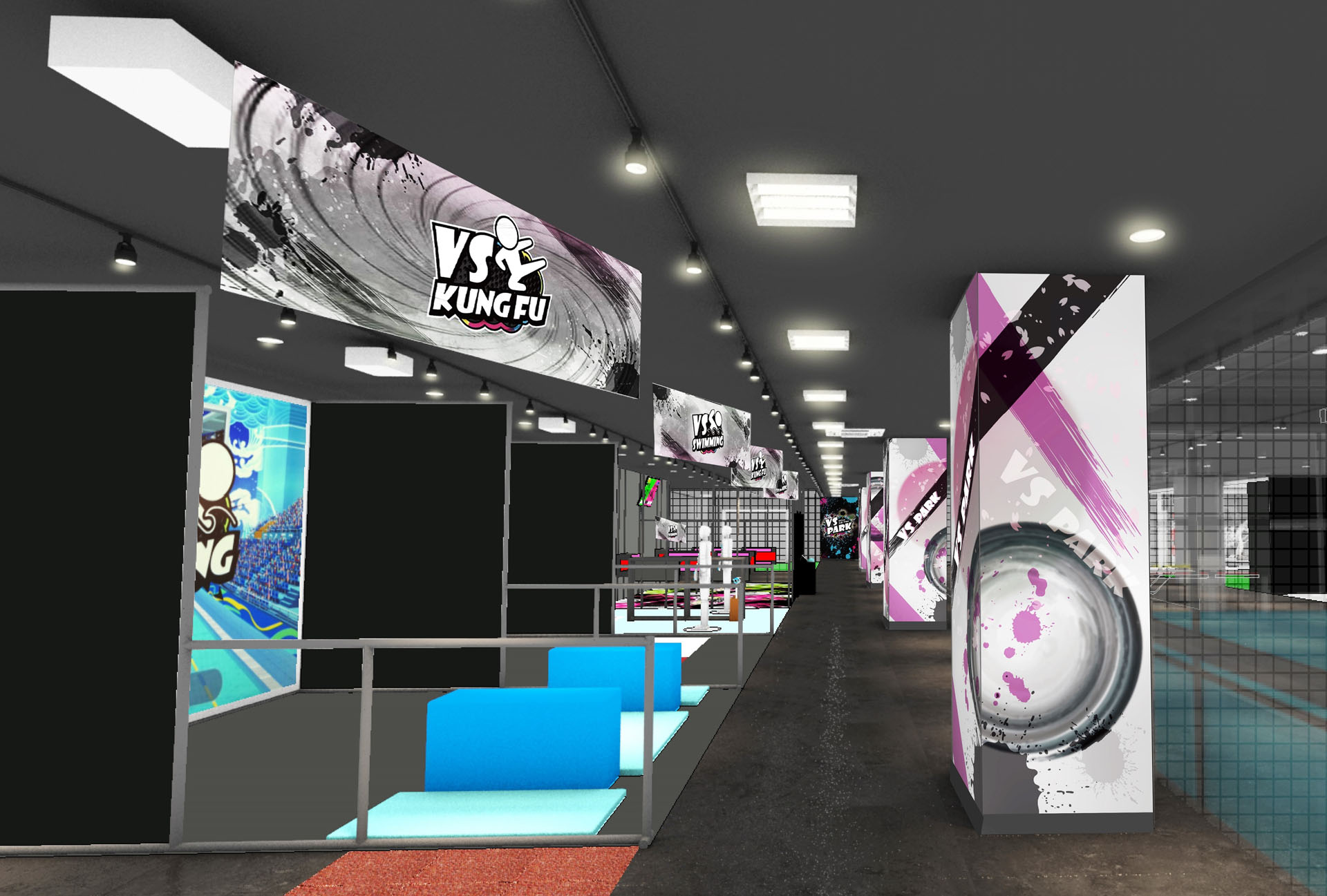 VS PARK イオンモールKYOTO店」12月14日開業。屋内に忍者