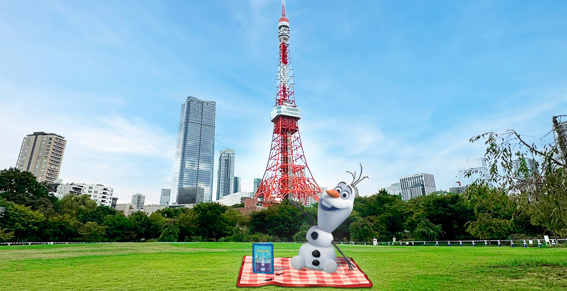 旅するオラフが東京・プリンス芝公園に！ 香港ディズニーランド、新