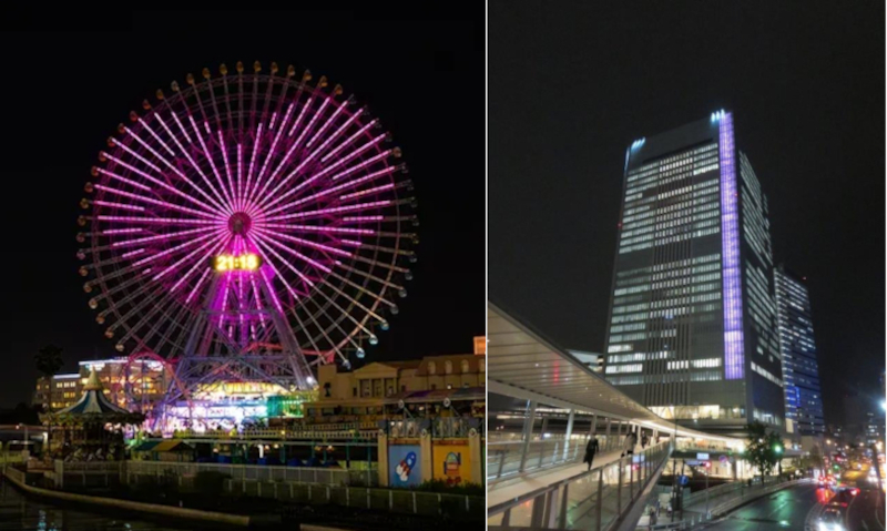 横浜市×プリキュア20周年、ライトアップや展示イベントを実施